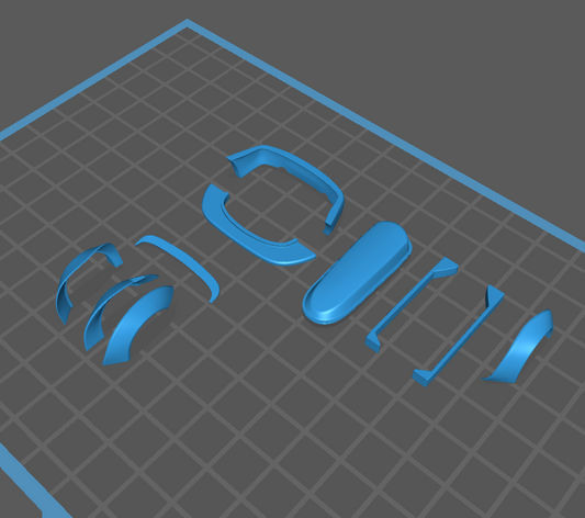 Hot Wheels Audi RS2 RWB Style Wide Bodykit