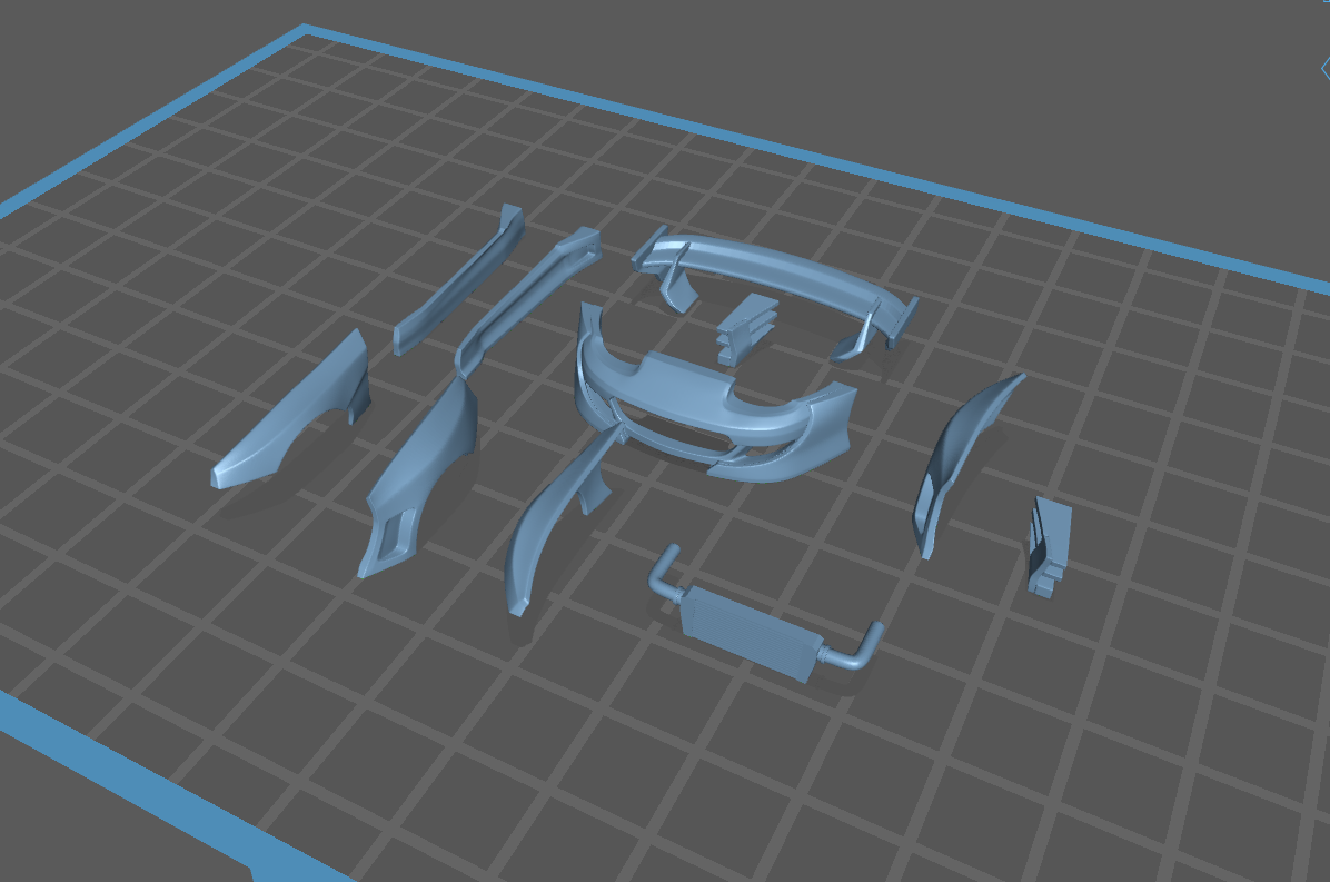 Hot Wheels Toyota Supra Pandem Style Bodykit