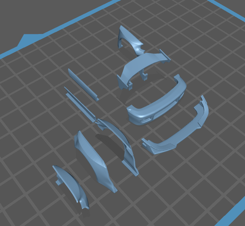 Hot Wheels Honda Civic EF Pandem Style Bodykit