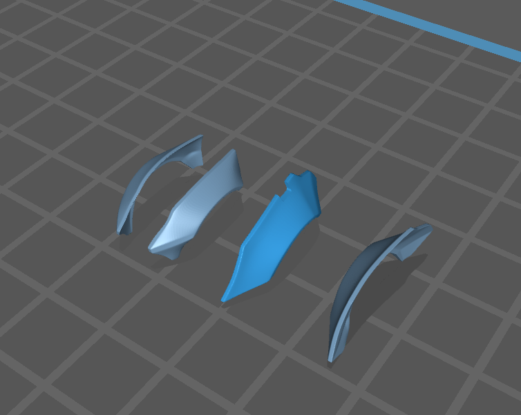 Hot Wheels Honda Civic FK Wide Fender Kit Set