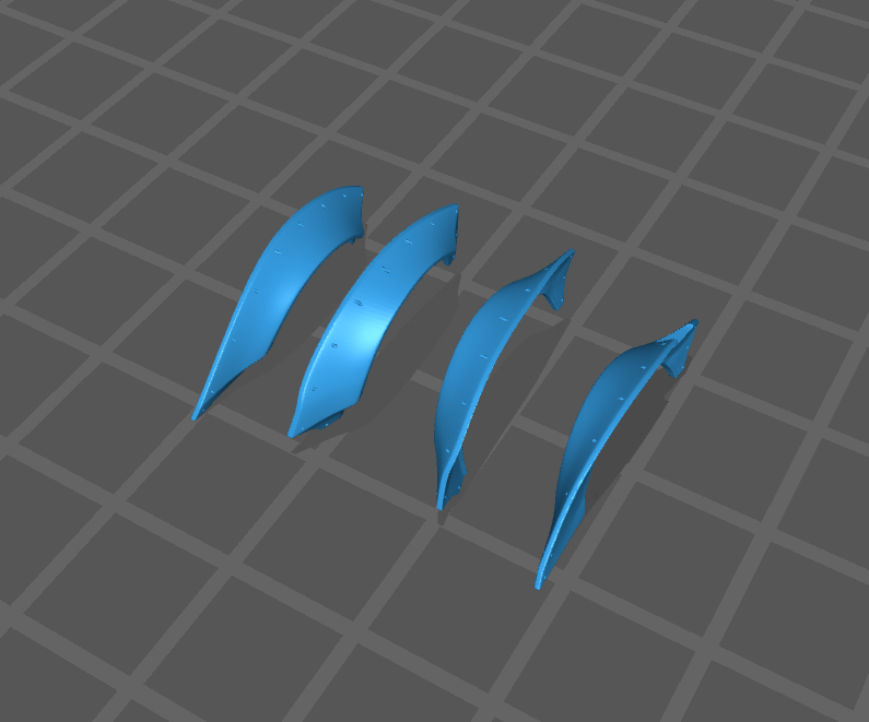 Hot Wheels Nissan Silvia S14 Wide Fender Kit Set