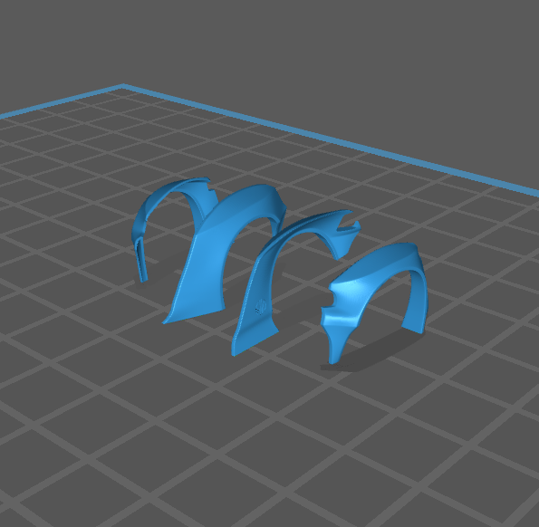 Hot Wheels BMW M3 E46 Wide Fender Kit Set