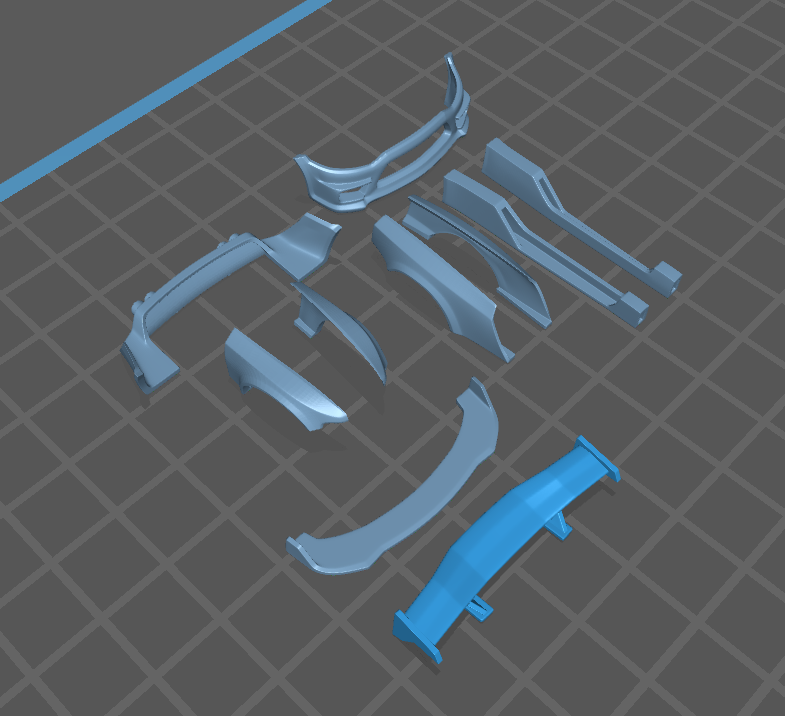 Hot Wheels Dodge Charger SRT Fatboi Bodykit