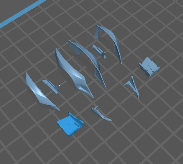 Hot Wheels Ferrari F40 Pandem Style Bodykit