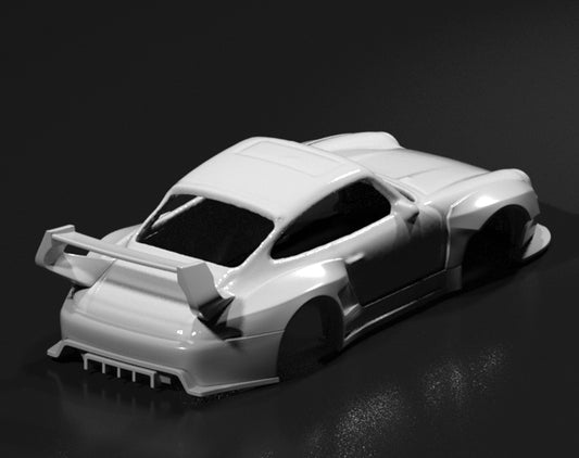 Hot Wheels Porsche Carrera Pandem Style Bodykit