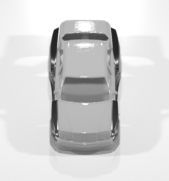 Hot Wheels Mercedes-Benz 500E Wide Bodykit