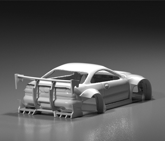 Hot Wheels Acura Integra RocketBunny Style Wide Bodykit