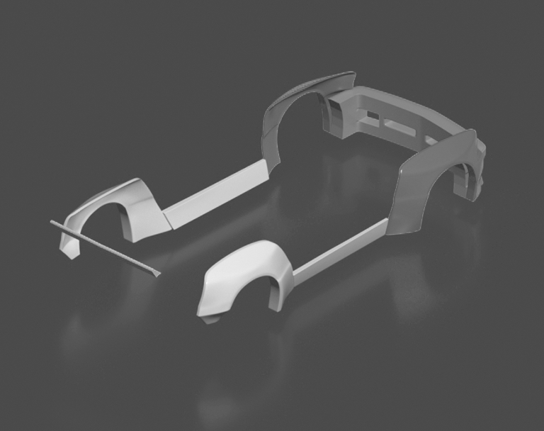 Hot Wheels BMW E30 M3 Pandem Style Bodykit