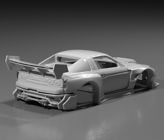 Hot Wheels Nissan 180SX Fatboi Wide Bodykit