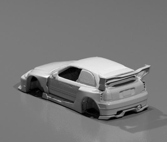 Hot Wheels Honda Civic EK9 Fatboi Wide Bodykit