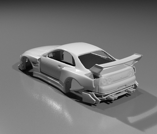 Hot Wheels Nissan GT-R R33 Fatboi Wide Bodykit