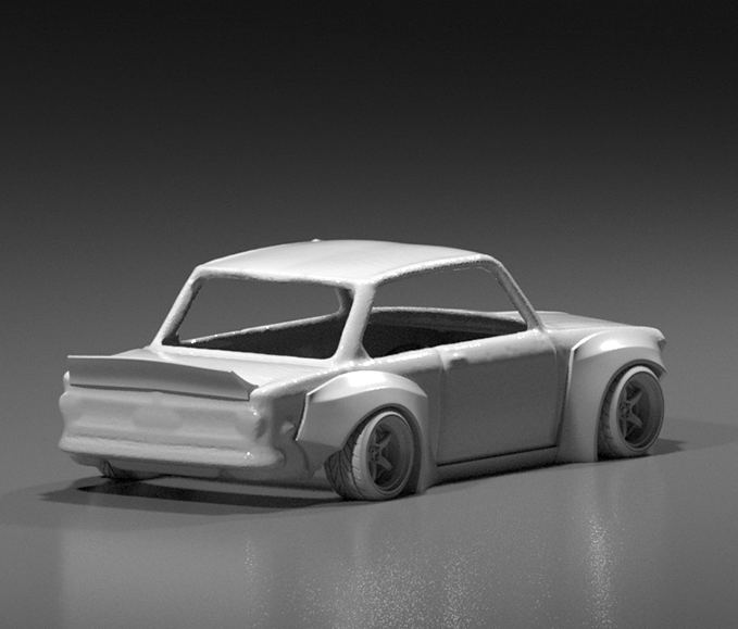 Hot Wheels BMW 2002 Pandem Style Wide Bodykit