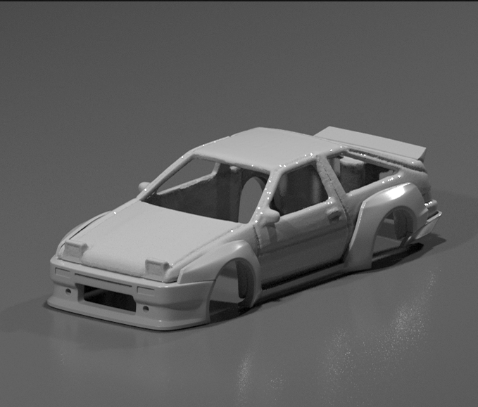 Hot Wheels Toyota AE86 Trueno Pandem Style Wide Bodykit