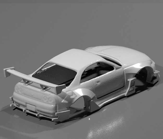 Hot Wheels Nissan GT-R R33 RocketBunny Style Bodykit