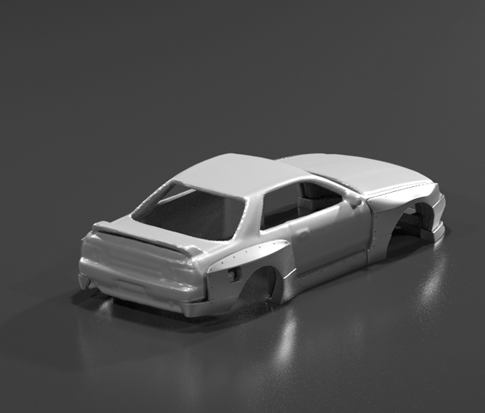 Hot Wheels Nissan Skyline GT-R R32 Pandem Style Wide Bodykit