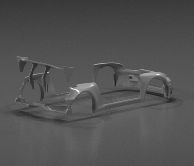 Hot Wheels Honda Civic EG Pandem Style Bodykit