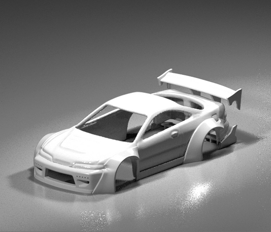 Hot Wheels Acura Integra RocketBunny Style Wide Bodykit