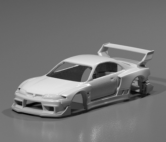 Hot Wheels Nissan GT-R R33 Fatboi Wide Bodykit