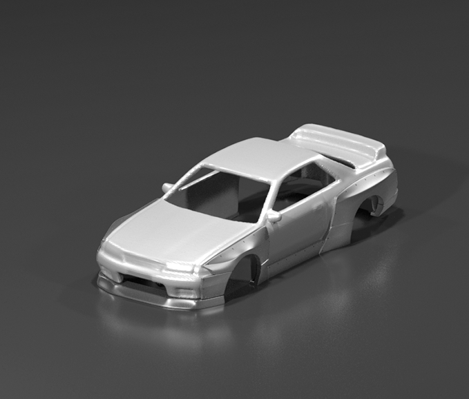 Hot Wheels Nissan Skyline GT-R R32 Pandem Style Wide Bodykit