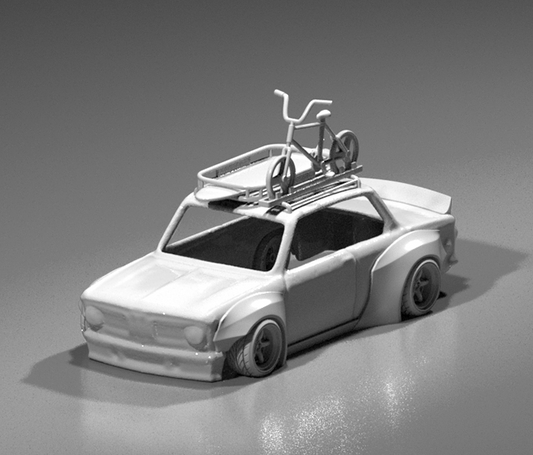 Hot Wheels BMW 2002 Pandem Style Wide Bodykit