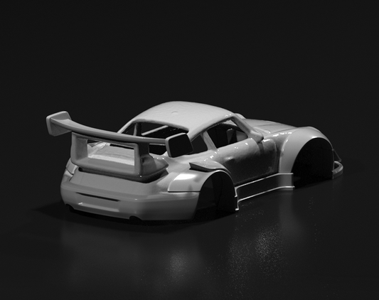Hot Wheels Porsche 993 GT2 RWB Style Bodykit