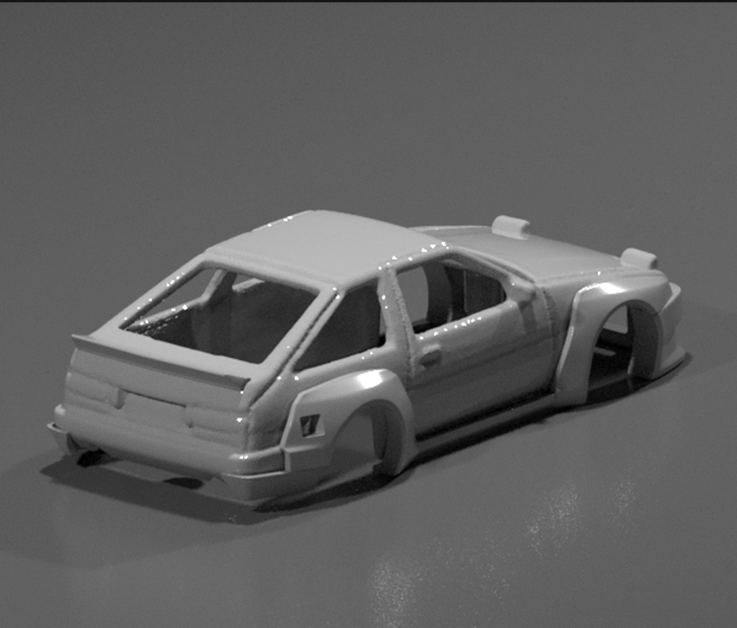 Hot Wheels Toyota AE86 Trueno Pandem Style Wide Bodykit