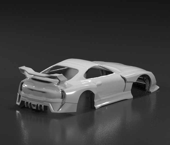Hot Wheels Toyota Supra Fatboi UFO Bodykit