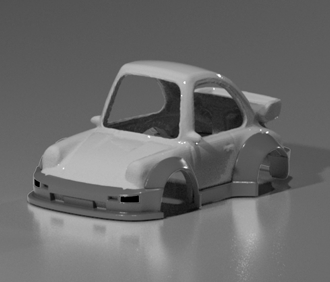 Hot Wheels Porsche 911 Tooned RWB Style Wide Bodykit