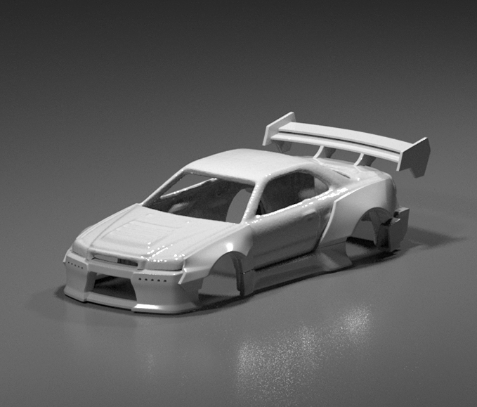 Hot Wheels Nissan Skyline GT-R R34 UFO Style Wide Bodykit