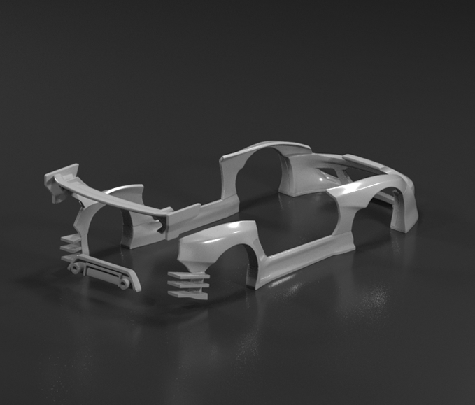 Hot Wheels Toyota Supra Pandem Style Bodykit
