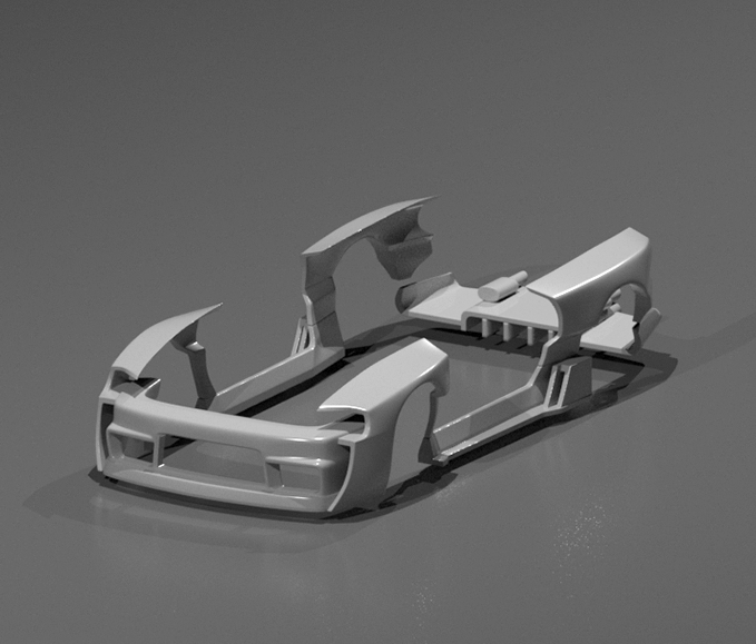 Hot Wheels Subaru Impreza 22B-STI Fatboi Bodykit