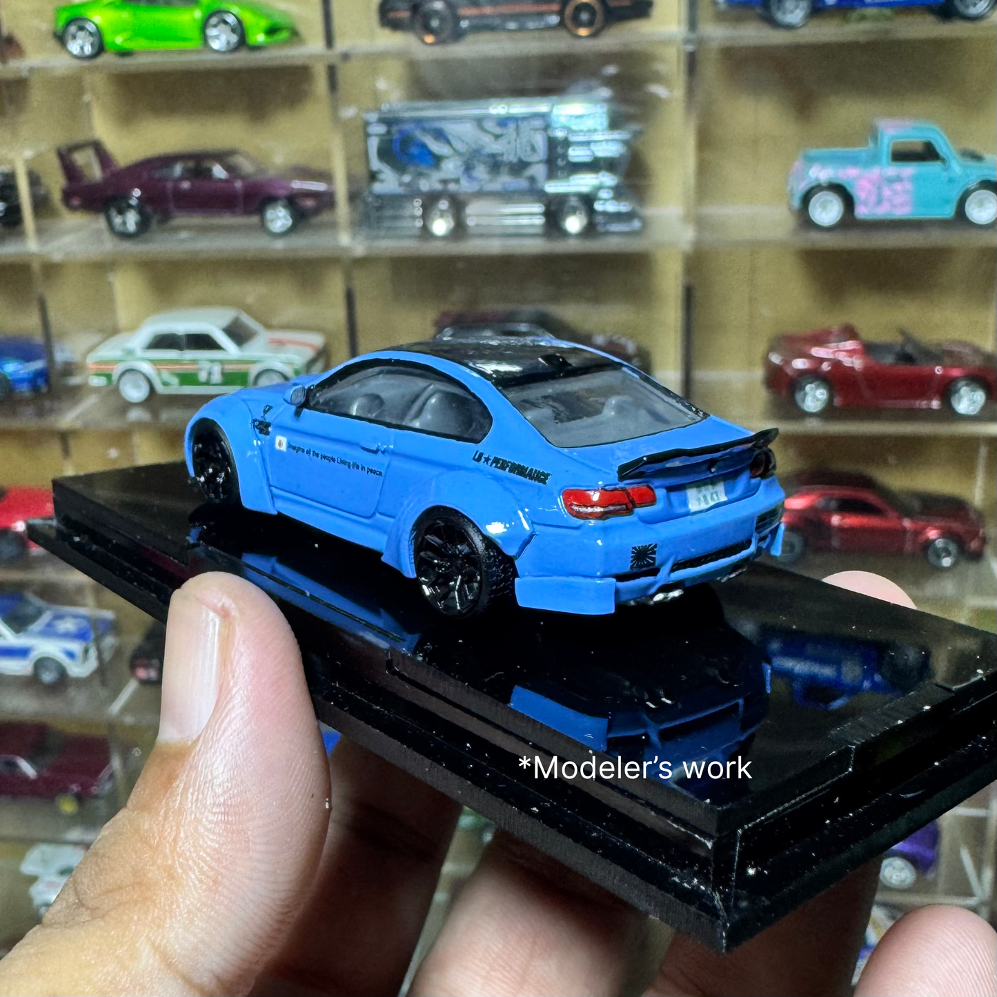 Hot Wheels BMW M3 2011 LibertyWalk Style Bodykit