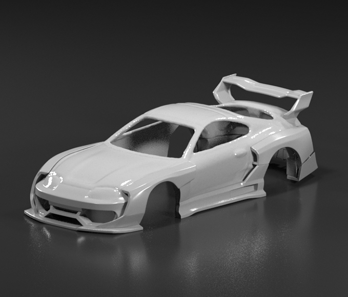 Hot Wheels Toyota Supra Fatboi UFO Bodykit