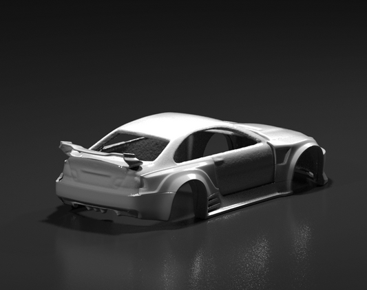 Hot Wheels BMW M3 E46 UFO Style Bodykit