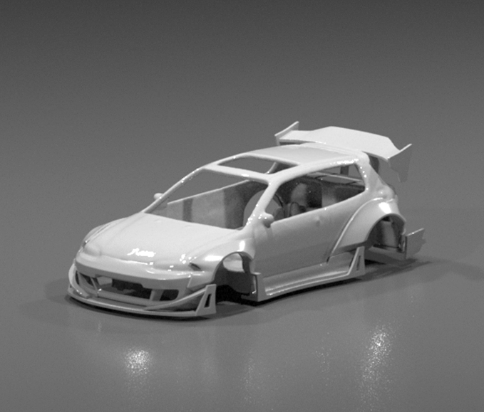 Hot Wheels Honda Civic EG RocketBunny Style Bodykit