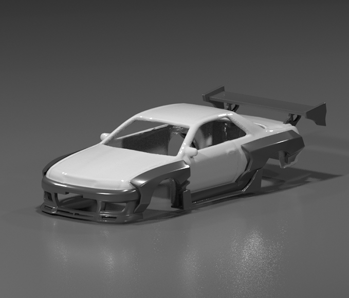 Hot Wheels Nissan Skyline GT-R R32 Fatboi Bodykit