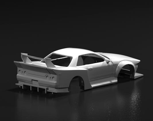 Hot Wheels Nissan GT-R R32 LibertyWalk Style Wide Bodykit
