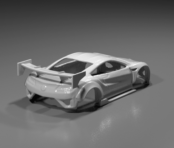 Hot Wheels Acura NSX LibertyWalk Style Wide Bodykit