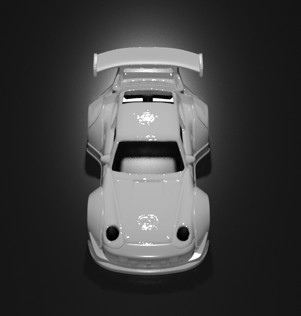 Hot Wheels Porsche 993 GT2 RWB Style Bodykit