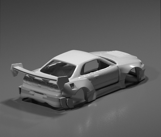 Hot Wheels Nissan Skyline GT-R R34 UFO Style Wide Bodykit