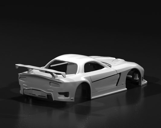 Hot Wheels Mazda RX-7 Veilside Style Wide Bodykit